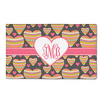 Hearts 3' x 5' Indoor Area Rug (Personalized)
