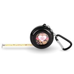 Hearts Pocket Tape Measure - 6 Ft w/ Carabiner Clip (Personalized)
