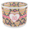 Hearts 8" Drum Lampshade - ANGLE Poly-Film