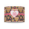Hearts 8" Drum Lampshade - FRONT (Poly Film)