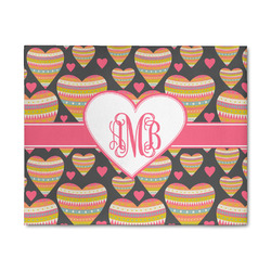 Hearts 8' x 10' Patio Rug (Personalized)