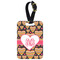 Hearts Metal Luggage Tag w/ Monogram