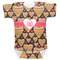 Hearts Baby Bodysuit 6-12 w/ Monogram