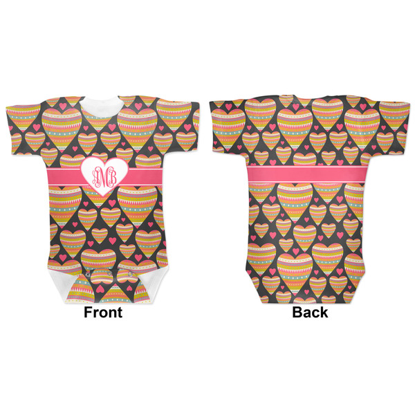 Hearts Baby Bodysuit Approval