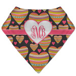 Hearts Bandana Bib (Personalized)