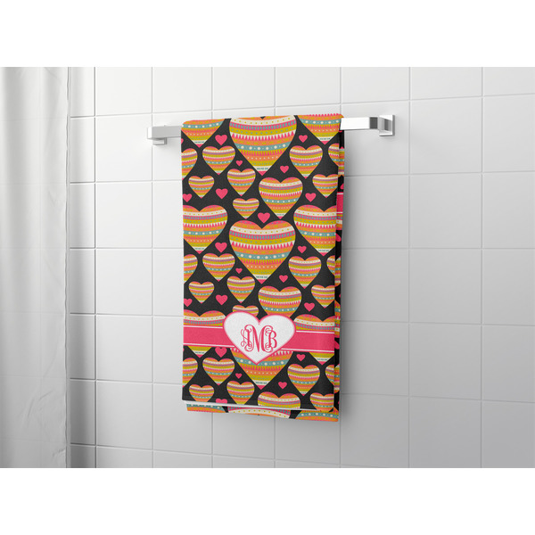 Hearts Bath Towel - LIFESTYLE