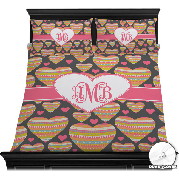 Hearts Bedding Set (Queen) - Duvet