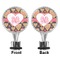 Hearts Bottle Stopper - Front and Back