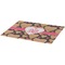 Hearts Burlap Placemat (Angle View)