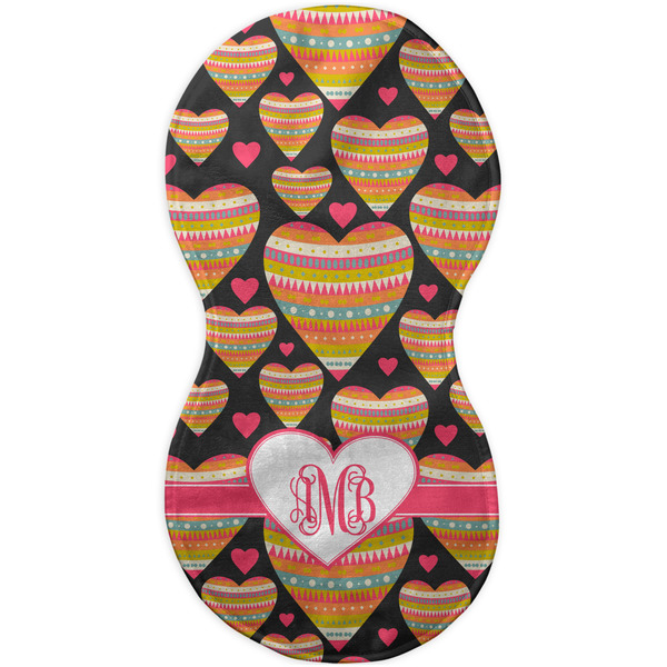 Hearts Burp Peanut Shaped Flat