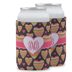 Hearts Can Cooler (12 oz) w/ Monogram