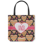Hearts Canvas Tote Bag - Small - 13"x13" (Personalized)