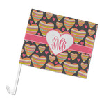 Hearts Car Flag - Large (Personalized)