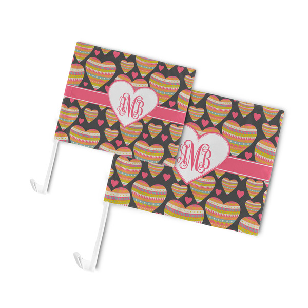 Hearts Car Flags - PARENT MAIN (both sizes)