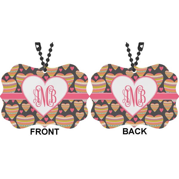 Hearts Car Ornament (Approval)