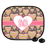 Hearts Car Side Window Sun Shade (Personalized)