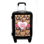 Hearts Carry On Hard Shell Suitcase (Personalized)