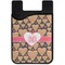 Hearts Cell Phone Credit Card Holder