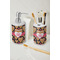 Hearts Ceramic Bathroom Accessories - LIFESTYLE (toothbrush holder & soap dispenser)