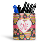 Hearts Ceramic Pen Holder