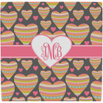 Hearts Ceramic Tile Hot Pad (Personalized)