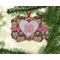 Hearts Christmas Ornament (On Tree)