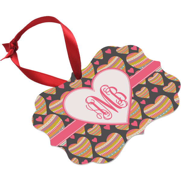 Hearts Christmas Ornament