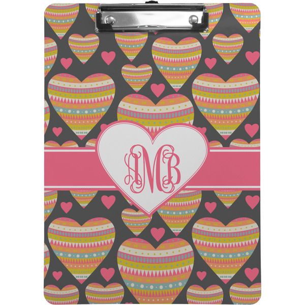 Custom Hearts Clipboard (Personalized)