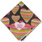 Hearts Cloth Napkins - Personalized Dinner (Folded Four Corners)