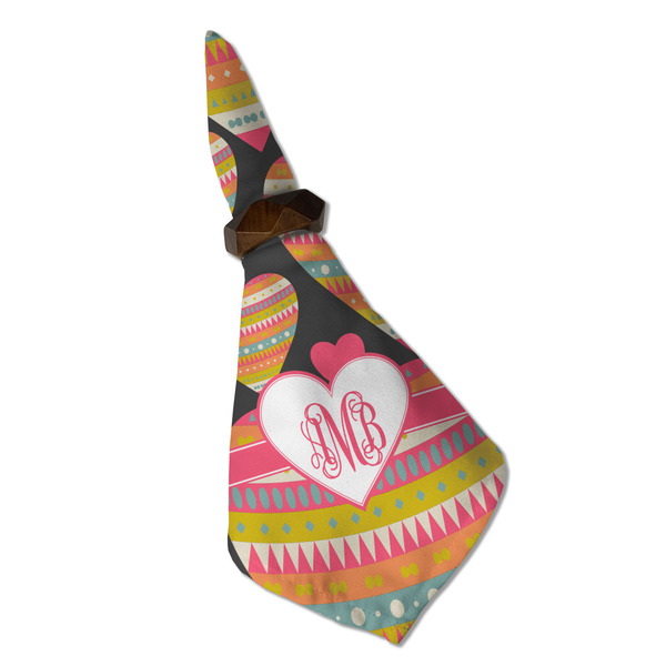 Hearts Cloth Napkins - Personalized Dinner (Folded in Ring) (MAIN)