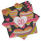 Hearts Cloth Cocktail Napkins - Set of 4 w/ Monogram