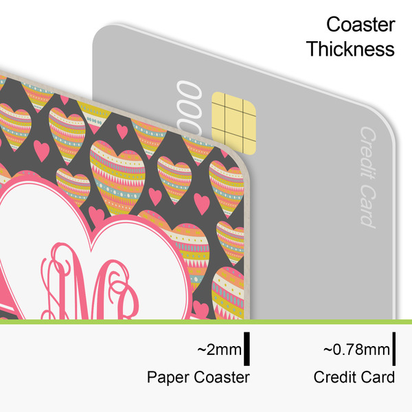 Hearts Coaster Thickness