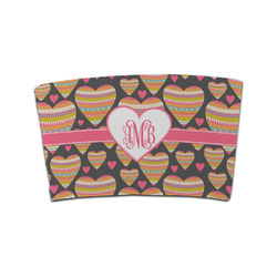 Hearts Coffee Cup Sleeve (Personalized)