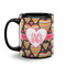 Hearts Coffee Mug - 11 oz - Black