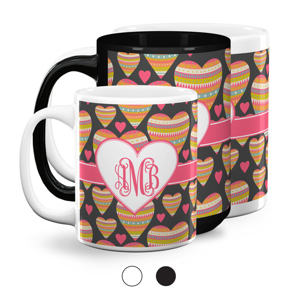 Hearts Coffee Mugs Main