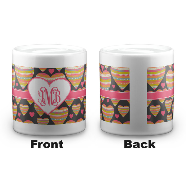 Hearts Coin Bank - Apvl