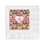 Hearts Coined Cocktail Napkins (Personalized)