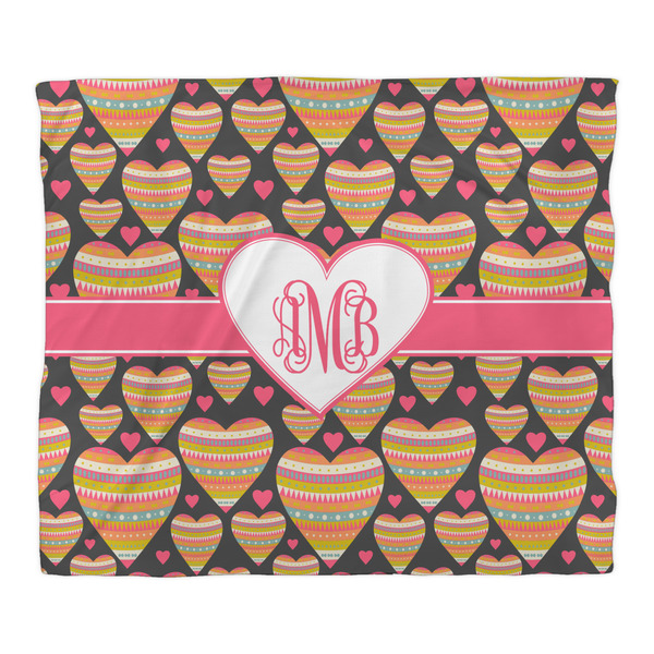 Hearts Comforter - King - Front