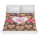 Hearts Comforter - King (Personalized)