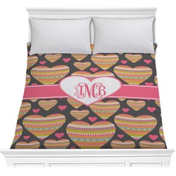 Hearts Comforter - Full / Queen (Personalized)
