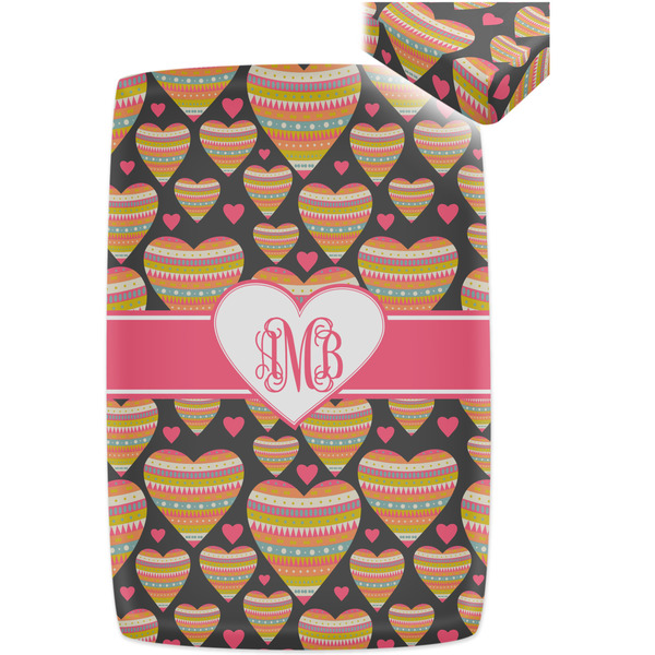 Hearts Crib Fitted Sheet - Apvl