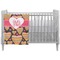 Hearts Crib Comforter / Quilt (Personalized)