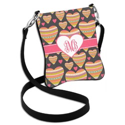 Hearts Cross Body Bag - 2 Sizes (Personalized)