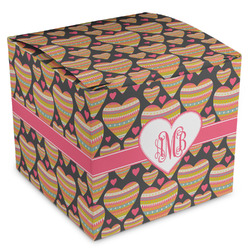 Hearts Cube Favor Gift Boxes (Personalized)