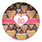 Hearts DecoPlate Oven and Microwave Safe Plate - Main