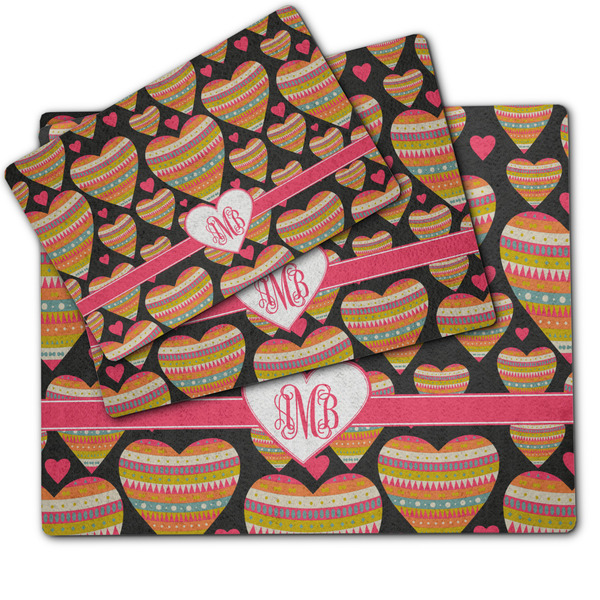 Hearts Dog Food Mat - MAIN (sm, med, lrg)