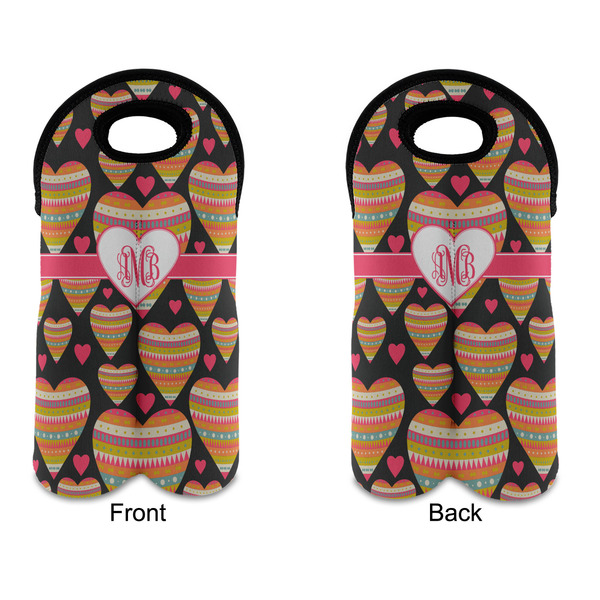 Hearts Double Wine Tote - APPROVAL (new)