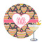 Hearts Drink Topper - Large - Single with Drink