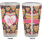 Hearts Pint Glass - Full Color - Front & Back Views