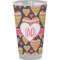 Hearts Pint Glass - Full Color - Front View